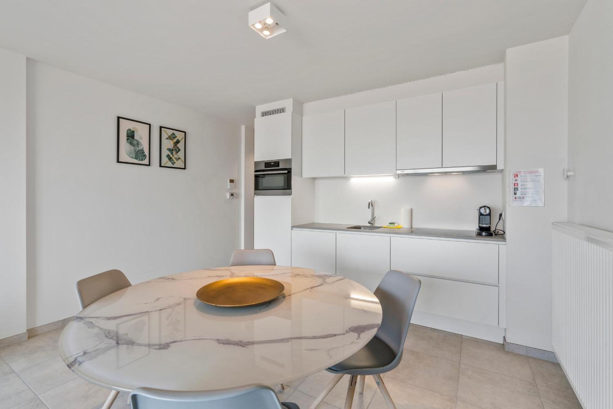 Ontspannen Aan Zee App Met Frontaal Zeezicht - 4P Knokke-Heist Exterior photo