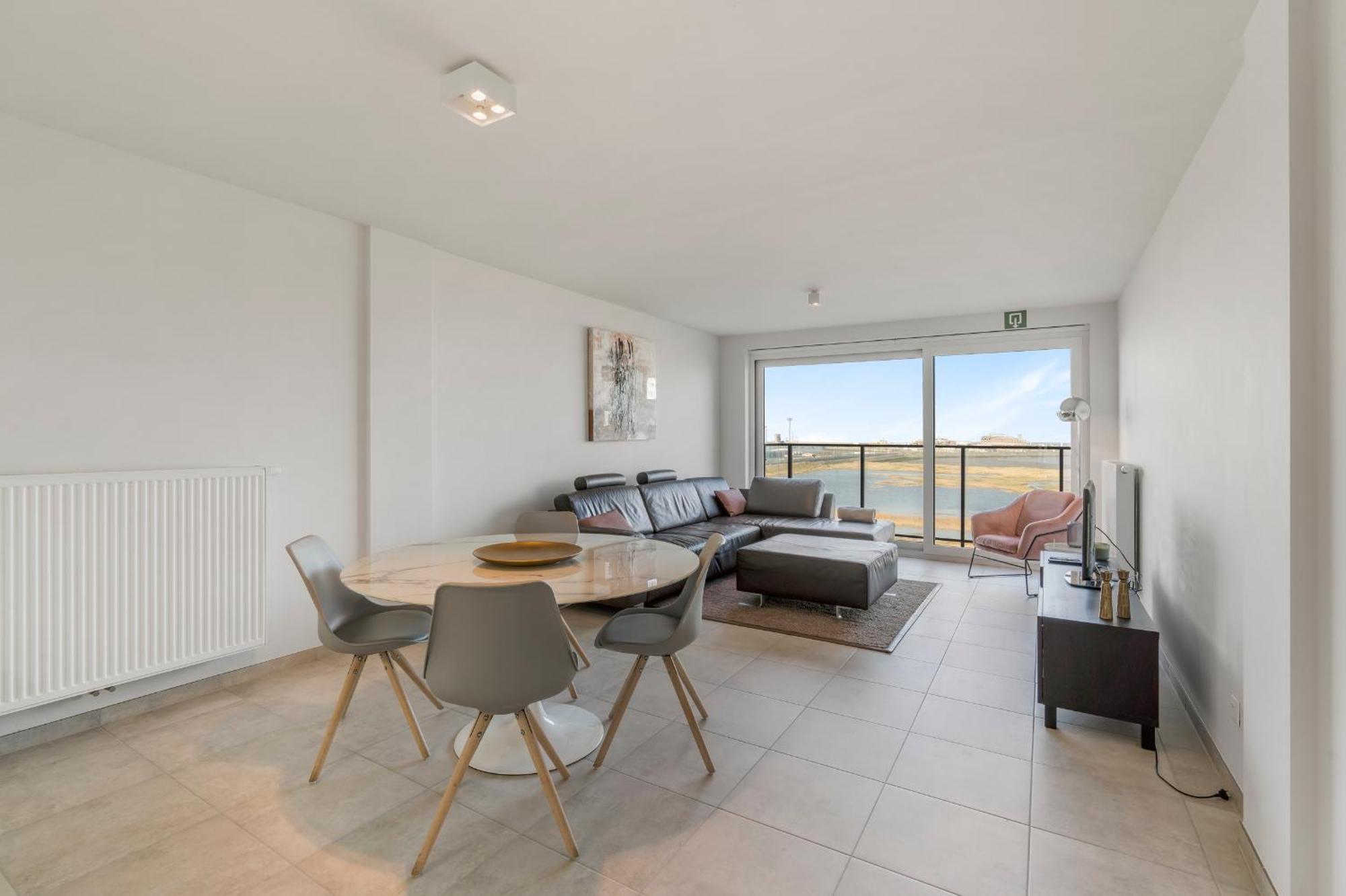 Ontspannen Aan Zee App Met Frontaal Zeezicht - 4P Knokke-Heist Exterior photo